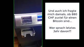 1250 CHF Bitcoinkauf am Automaten vom 08122016 [upl. by Gladine]