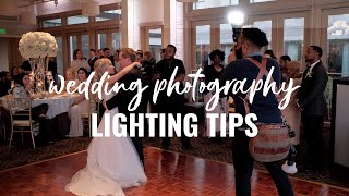 Wedding Photography 5 Lighting Tips  Natural Light  Flash Photography [upl. by Ahserb]