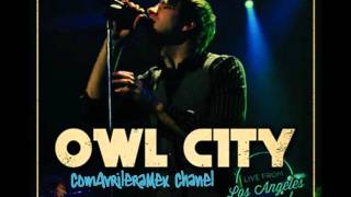 Owl City  Angels Live From LA Audio [upl. by Shear]