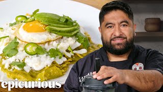 The Best Mexican Chilaquiles You’ll Ever Make  Epicurious 101 [upl. by Narut769]