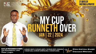 Next Level Prayers  My Cup Runneth Over  Pst Bolaji Idowu  Jan 22nd 2024 [upl. by Nauqram810]