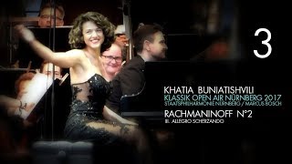 KHATIA BUNIATISHVILI  NUERNBERG  RACHMANINOFF N°2  3rd mov [upl. by Yeclek]