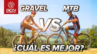 Gravel vs Mtb  ¿Cuál es mejor y más rápida [upl. by Aisauqal]