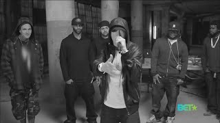 SHADY 20 CYPHER  EMINEM YELAWOLF amp SLAUGHTERHOUSE UNCENSOREDDIRTY 2011 BET [upl. by Afrikah]