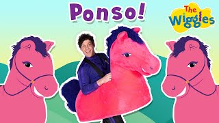 Ponso The Purple and Pink Horse 🐴 The Wiggles [upl. by Dewar]