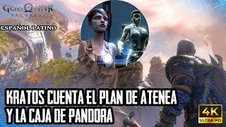 KRATOS Cuenta el Plan de ATENEA y la Caja de Pandora God of War Valhalla [upl. by Enyledam613]