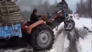 Massey Ferguson 255 Kar Ve Tomruk İle Mücadelesi Sizce Nasıl [upl. by Loredo]