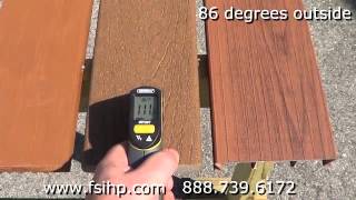 Decking Heat Test Comparison [upl. by Diann]