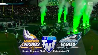 Thursday Night Football on Prime Video intro  MINPHI  9142023 [upl. by Labannah154]