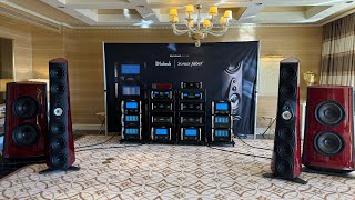 1000000 McIntosh amp Sonus faber Suprema Loudspeaker System at CES 2024 [upl. by Encrata]