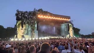 Adele  Live at Bst Hyde Park 2022  London [upl. by Aneeres]