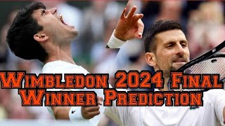 Djokovic dominates Musetti to set a rematch with Alcaraz in Wimbledon 2024 Final Winner Prediction [upl. by Sidwohl]