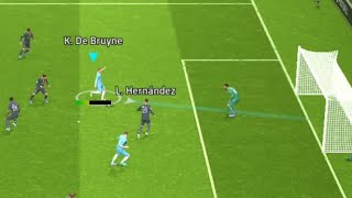 Man City Vs Paris SaintGermain Football soccer De Bruyne Hernandez Haaland Ronaldo Neymar Mbappé [upl. by Durant209]