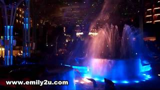 Resorts World Sentosa RWS Singapore Light amp Water Show in HD [upl. by Sidwohl]