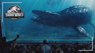 Making the Mosasaurus  Behind The Scenes  Jurassic World [upl. by Imik]