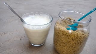 Home made protein powderఇంట్లోనే సింపుల్ గా ఇలా ప్రోటీన్ Powder ని చేసుకోండి హెల్త్ కి చాల మంచిది [upl. by Yendys]