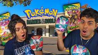 Barnes and Noble Pokemon Tins Had WHAT Inside [upl. by Nuawtna]