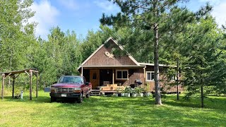 Northern Minnesota Homestead BuildingRemodeling The Cabin [upl. by Anohsal647]