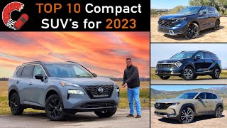 BEST Compact SUVs for 2023  TOP 10 Reviewed amp Ranked [upl. by Bayless]