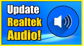 How to install realtek audio driver windows 11 [upl. by Josselyn]