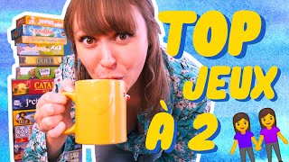 TOP 10 des jeux de société à 2 joueurs  👬• JEU DE SOCIÉTHÉ 🎲☕ [upl. by Adlanor]