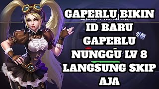 Cara Skip Tutorial Mobile legend New Update [upl. by Armilla]