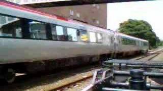 Paignton Devon  Train at Level Crossing [upl. by Hirst]