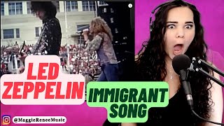 Reaction to Led Zeppelin quotImmigrant Songquot Live 1972 [upl. by Bender]