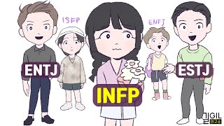 INFP 인프피의 독한 면 ft ISFP ENFJ ESFJ ENTJ ESTJ [upl. by Ajdan]