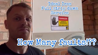 Ideal Icos Service full strip and clean see how many faults we uncovered Day in the Life EP 14 [upl. by Enaj905]