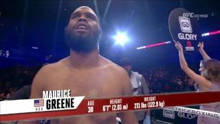 GLORY 38 Superfight Series Catalin Morosanu vs Maurice Greene [upl. by Acimad489]