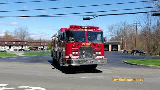 Valley Cottage FD 223  221500 Responding [upl. by Petuu]