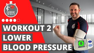 REDUCE your Blood Pressure with this home workout [upl. by Besnard]