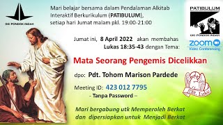 Patibulum  Mata seorang pengemis dicelikkan Lukas 183543 [upl. by Nirot348]