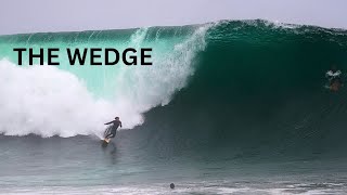 THE WEDGE BEST WAVES and BIGGEST WIPEOUTS OF 2023 RAW [upl. by Carilyn72]