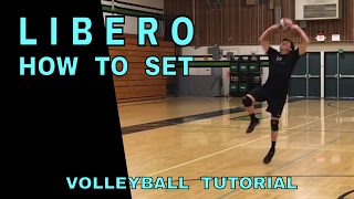 How to LIBERO SET  Volleyball Tutorial [upl. by Bobinette]