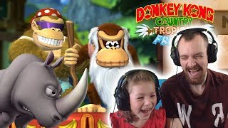 WILDES REITEN AUF DEM NASHORN  Donkey Kong Country Tropical Frezze Gameplay Deutsch  EgoWhity [upl. by Rexer]