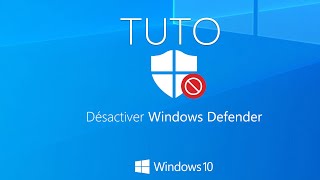 TUTO  WINDOWS 10  désactiver Windows Defender [upl. by Oribel]