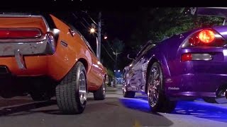 Eclipse amp Evo vs Challenger amp Camaro  Pink Slip Race  2 Fast 2 Furious 2003 Movie Clip HD 4K [upl. by Natanhoj]