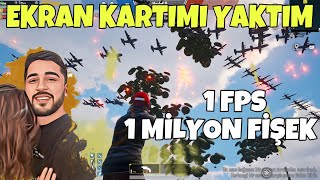 1 MÄ°LYON FÄ°ÅEK ATIP 1 FPS ALDIK HARÄ°TANIN DIÅINA UÃ‡TUK Ä°MKANSIZ DENEY [upl. by Gerrard198]