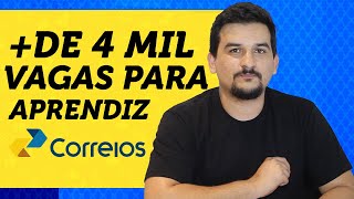 CONCURSO CORREIOS JOVEM APRENDIZ   DE 4 MIL VAGAS [upl. by Vic]