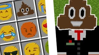 DES EMOJIS TROLL POUR FAIRE DES PRANK 100 INVISIBLE MINECRAFT [upl. by Barling301]