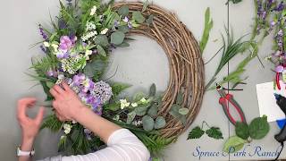 How to Make a Farmhouse Wreath [upl. by Robinia]