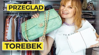 Moja kolekcja torebek 👜  Wiosenny przegląd szafy 🛍  Chanel Chloe Bottega Veneta [upl. by Junno]