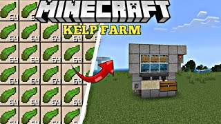 Kelp Farm Kaise Banata Hai I Kelp Farm In Minecraft I How To Make Kelp Farm In Minecraft [upl. by Aritak]