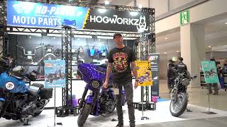 Zephyr Blue Street Glide w Kyle from the Tokyo Motorcycle Show  The WORKZ Mini Episode [upl. by Yolanthe358]