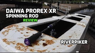 Daiwa Prorex XR spinning rod review  video 241 [upl. by Aikan]