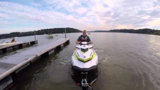 Trailering A Seadoo GTI130 To The Lake Timelapse [upl. by Bashemath]