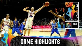 Croatia v Philippines  Game Highlights  Group B  2014 FIBA Basketball World Cup [upl. by Einnej]