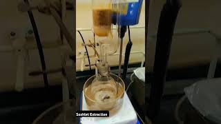 Soxhlet Extraction Experiment [upl. by Dian]